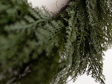 Load image into Gallery viewer, Cypress Pine Faux Wreath 24&quot; By Luxe B Co.
