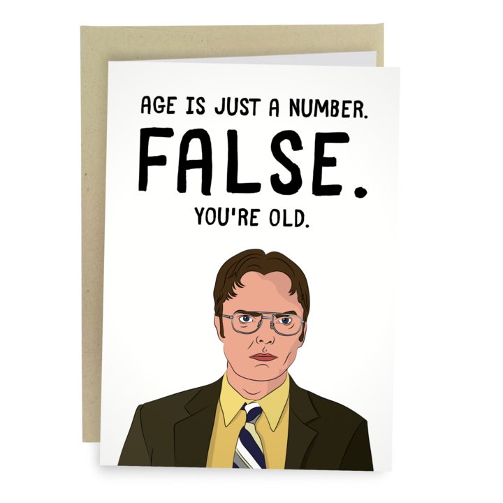 FALSE Dwight Schrute