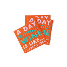 Load image into Gallery viewer, Funny Cocktail Napkins | A Day Without Wine - 20ct
