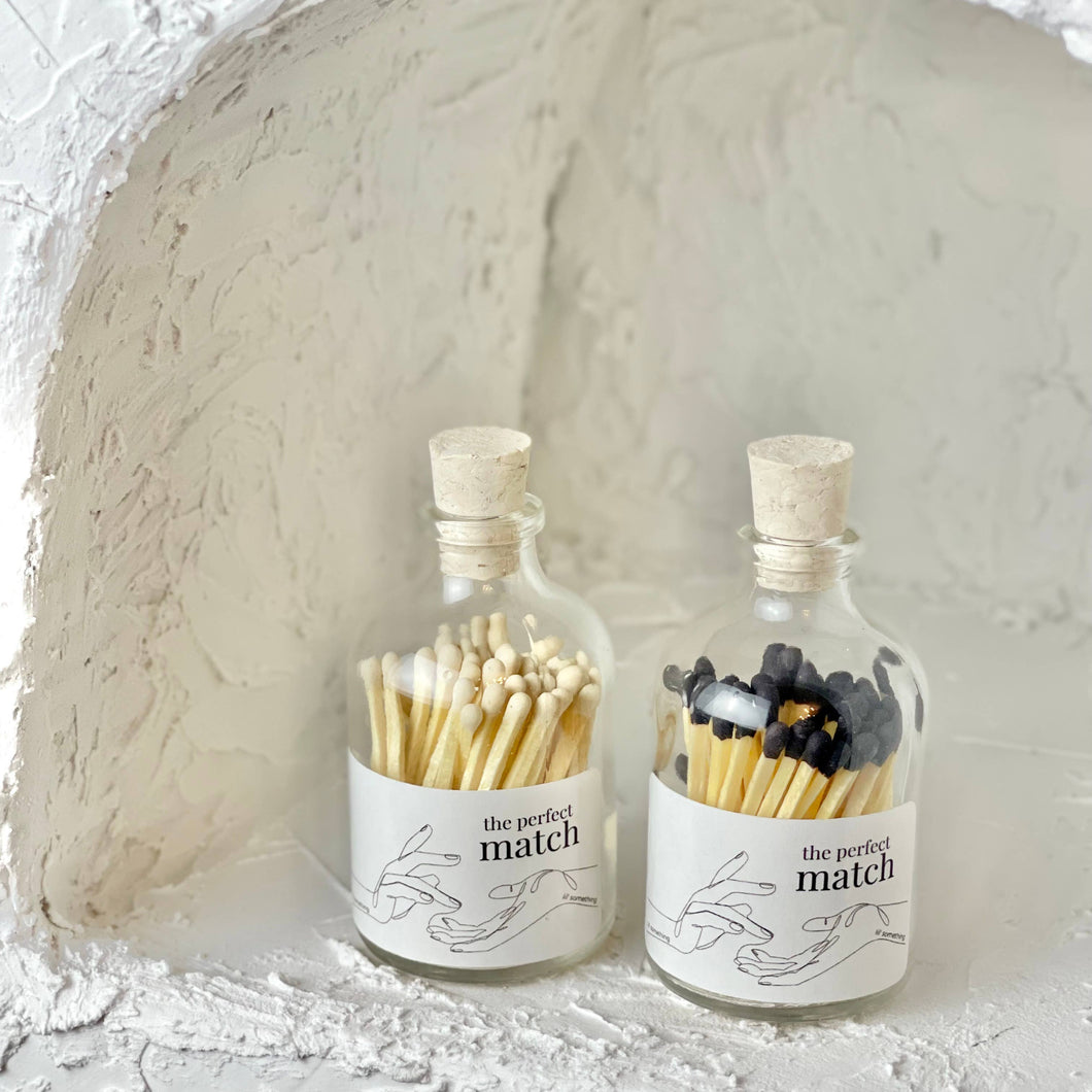 The Perfect Match - Fancy Matches in a Bottle