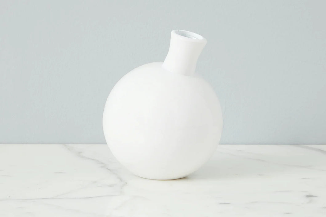 White Bud Vase