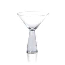 Load image into Gallery viewer, Livogno Martini Glass on Hammered Stem
