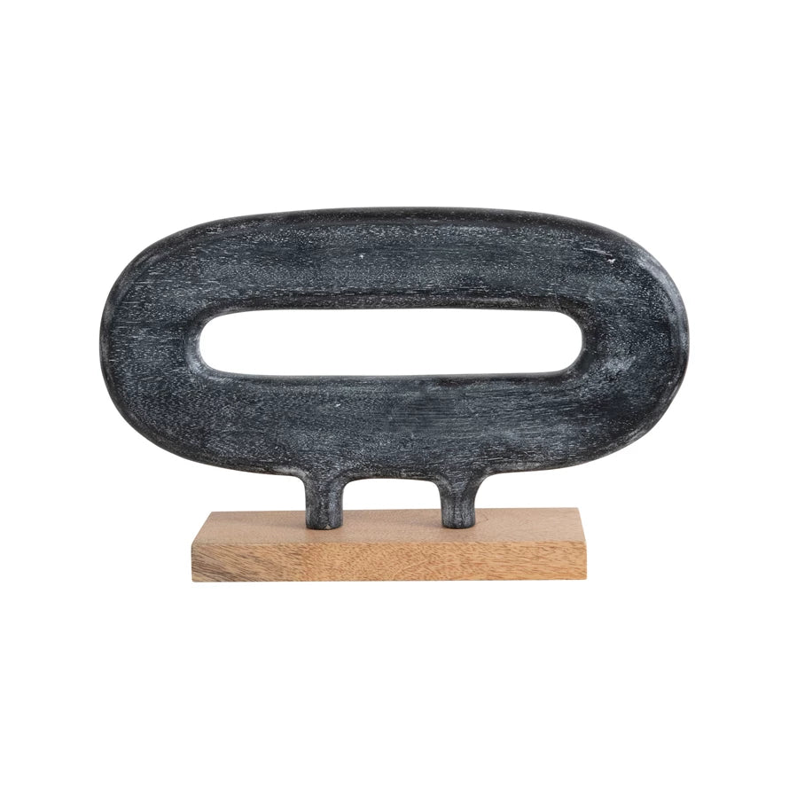 Horizontal Oval Statue