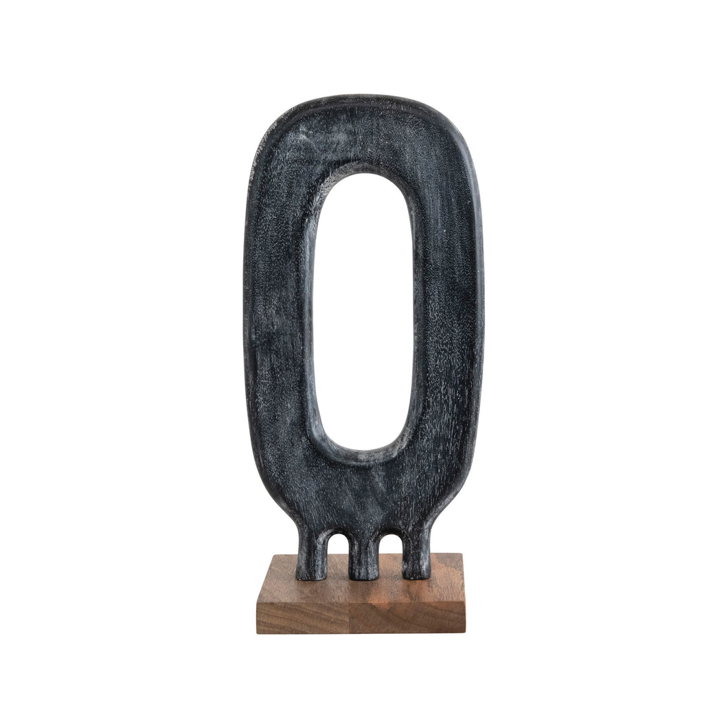 Vertical Oval Statue