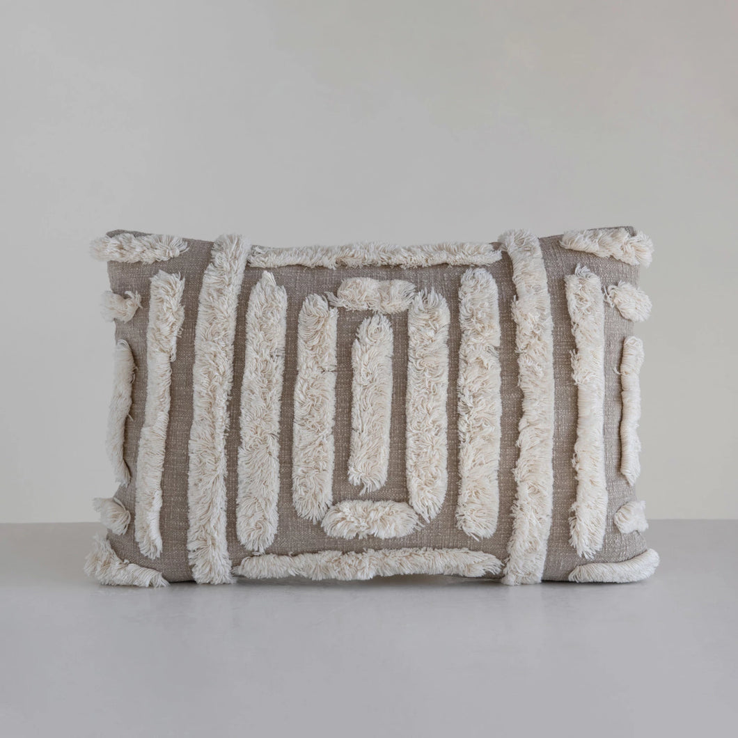 Tufted Lumbar Pillow