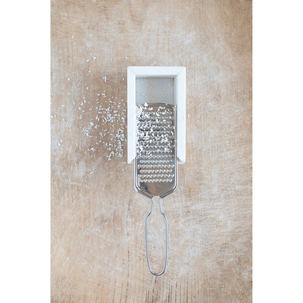 Mable & Stainless Steel Grater