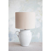 Load image into Gallery viewer, Terra-cotta Urn Shaped Lamp
