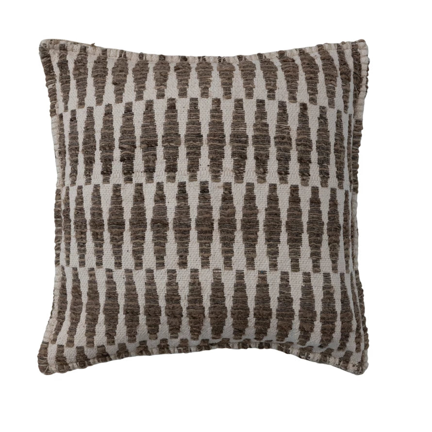 Geometric Patterned Pillow