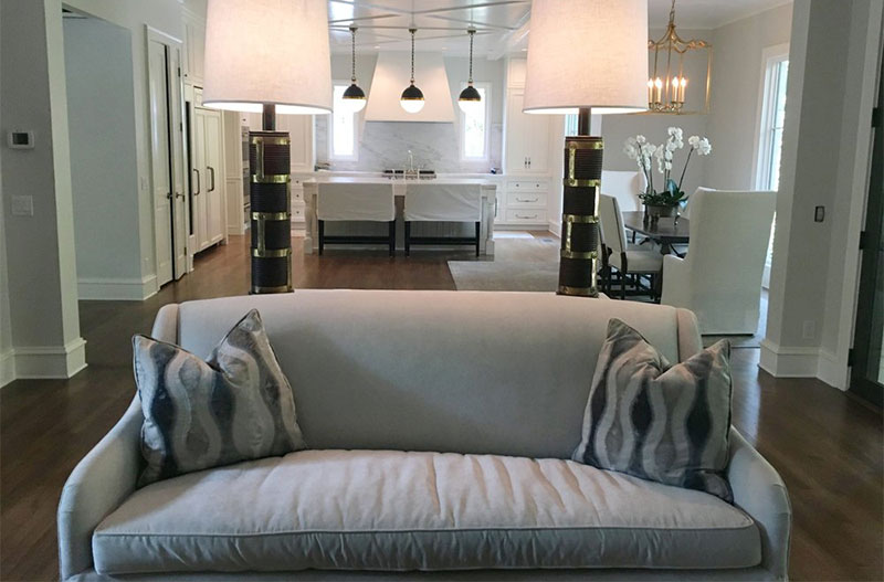 Upholstery at Lighting Unlimited + Uncommon Living in Columbus, MS